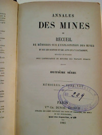 Annales+des+Mines+ou+Recueil+de+Memoires+sur+L%C2%B4exploitation+des+Mines+-+Memoires+-+Tome+VIII+%28Huitieme+Serie%29
