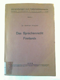 Gerhart+Wegner%3ADas+Sprachenrecht+Finnlands.
