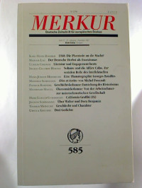 Merkur+-+Heft+12+%2F+50.+Jahrg.+-+Dezember+1996.+-+Deutsche+Zeitschrift+f%C3%BCr+europ%C3%A4isches+Denken.