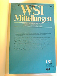 WSI-MITTEILUNGEN+-+44.+Jg.+%2F+1991%3B+kompl.+gebundener+Jahrgang.+-+Monatszeitschrift+des+Wirtschafts-+und+Sozialwissenschaftlichen+Instituts+des+Deutschen+Gewerkschaftsbundes.